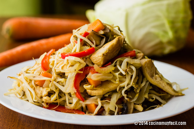 Chop Suey De Pollo. Receta | Cocina Muy Facil